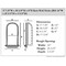 Ekena Millwork 17 7/8"W x 30 3/8"H x 8"D Kent Wall Niche (RO: 16"W x 25 3/4"H x 3 3/4"D) NCH17X30KE - alternate 2